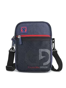 GAOLEMA Bolso cuadrado de malla con panel gráfico con letras mini para hombres, bolso de mezclilla para trabajo y escuela, bolso de mano, mochila, bolso bandolera, bolso deportivo para estudiante de secundaria y universidad, para viajes, universidad y escuela, bolso bandolera para hombre, bolso cruzado, bolso de hombro, bolso lateral, vuelta al cole, útiles escolares, bolso tipo mensajero de otoño, bolso para hombre, bolso cilíndrico, Halloween, Navidad - Azul - Ver 1