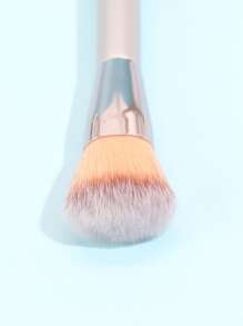 双头修容粉底刷、遮瑕刷、腮红刷、修容刷、腮红刷、古铜粉刷、散粉刷、粉底刷、腮红刷 - 灰色 - 查看 4