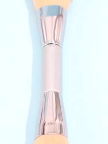 双头修容粉底刷、遮瑕刷、腮红刷、修容刷、腮红刷、古铜粉刷、散粉刷、粉底刷、腮红刷 - 灰色 - 查看 5