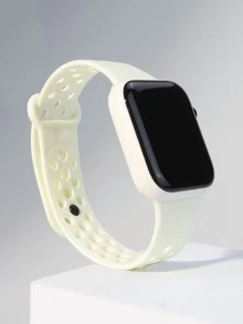 Hollow Out  Electronic Watch - White - View 1