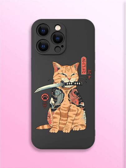 Vincenttrinidadart Cat Pattern Phone Case