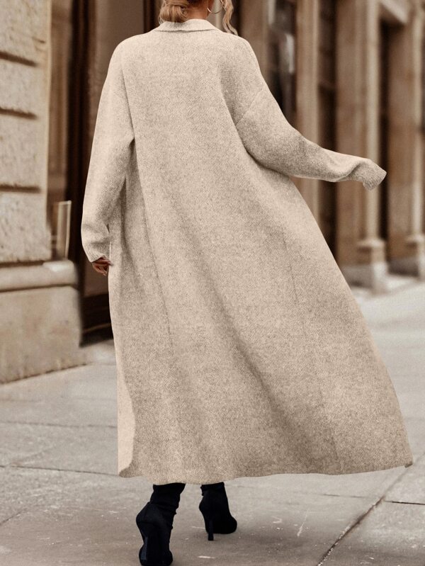 shawl collar duster cardigan