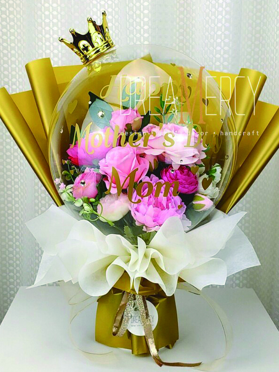 20 piezas Papel de regalo liso regalo - Dorado - Ver 1