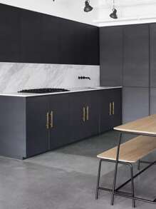 1 kéo ngăn kéo tối giản - Vàng - Xem 1