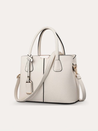 Yogodlns 荔枝纹手提包，母亲节送给妈妈的礼物