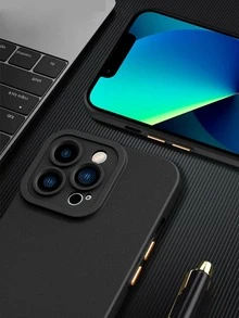 Vỏ điện thoại rắn - màu đen - Xem 2