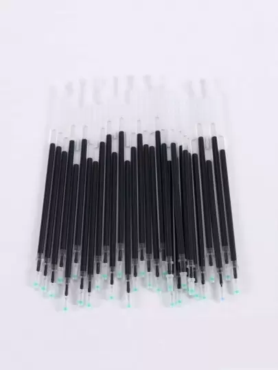 50入組簡約風凝膠筆芯