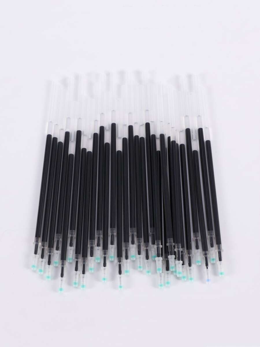 50入組簡約風凝膠筆芯