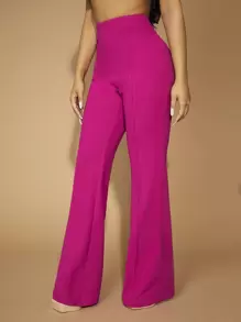 SHEIN SXY 高腰喇叭裤音乐会夏季风情舞会