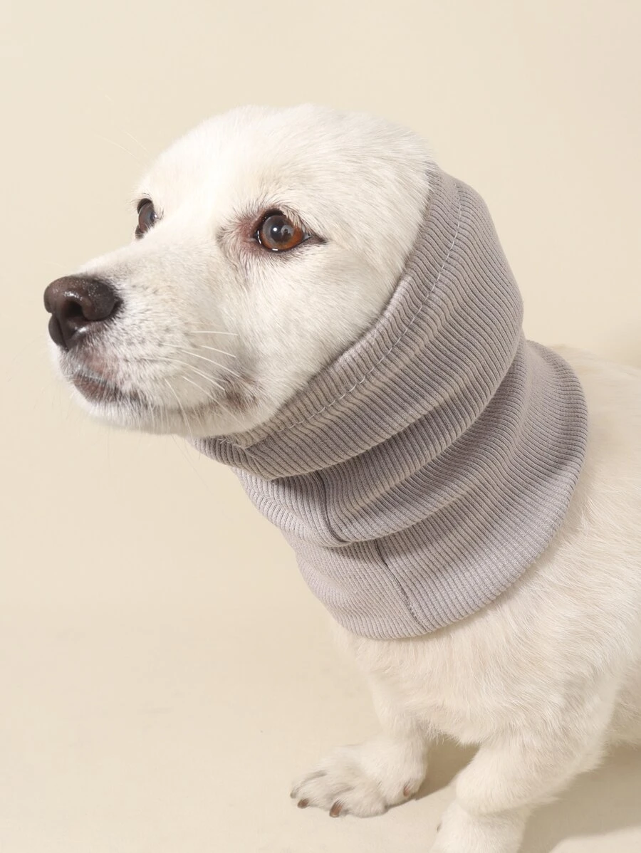 1 chiếc mũ đội đầu cho thú cưng rắn - Xám - Xem 1