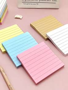 1pc Random Color Sticky Note - Multicolor - View 3