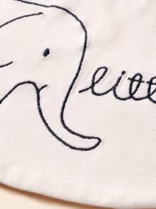 2入組嬰兒隨機圖案圍兜