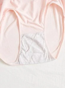 Plus 5pack Plain Panty - Multicolor - View 5