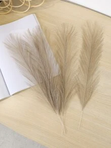 Caña De Simulación Artificial - Caña De Planta Falsa Para Decoración De Bodas, Fiestas Y Hogar - Café integral - Ver 2