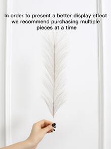 Caña De Simulación Artificial - Caña De Planta Falsa Para Decoración De Bodas, Fiestas Y Hogar - Café integral - Ver 4