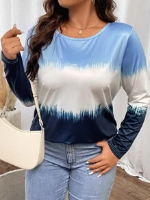 SHEIN LUNE Camiseta de color combinado - Multicolor - Ver 5