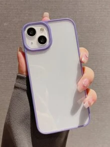极简透明亚克力手机壳，兼容 17 Pro Max/17 Pro/17/17 Air/16 Pro Max/16/16 Pro/16 Plus/15/15 Pro Max/15 Pro/15 Plus/11/12/13/14 Pro Max/XS/XR/11 Pro/11 Pro Max/12 Pro/12 Pro Max/13 Pro/13 Pro Max/7 Plus/14 Pro/14 Pro Max/14 Plus/7 Plus/8 Plus/8/SE2/16E - 紫色 - 查看 4