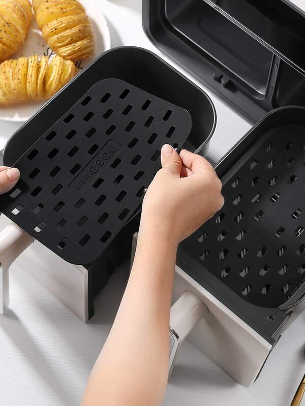 1pc Solid Hollow Air Fryer Pot Liner SHEIN USA