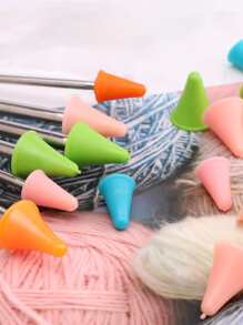 10入組隨機色防脫針帽 - 彩色 - 查看 2