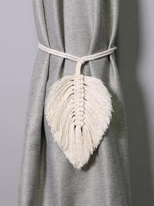 1入或2入波西米亞風格手編繩帶掛窗簾纏繞扣