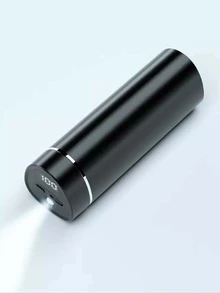 1入組LED閃電藍牙耳機 - 黑色 - 查看 3