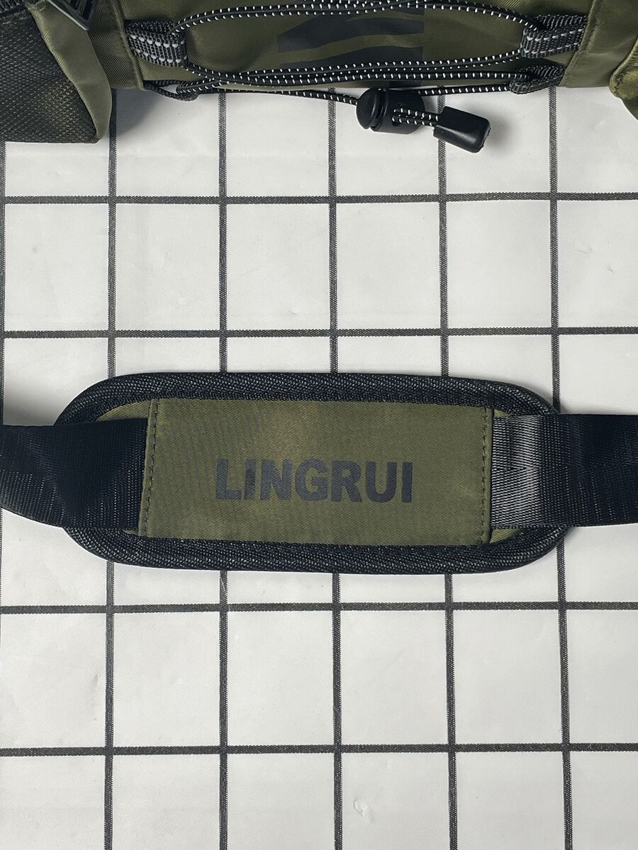 Men Drawstring Design Large Capacity Duffel Bag SHEIN USA