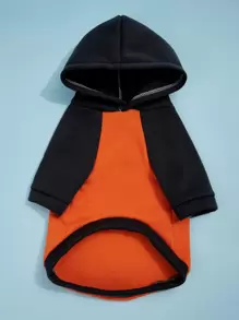 PETSIN 1入組卡通熊圖案寵物連帽衫 - 彩色 - 查看 5