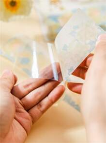 MR.PAPER 1roll Flower Pattern Random Washi Tape - Multicolor - View 2