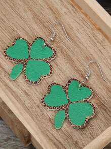 Clover Drop Earrings - Multicolor - View 2