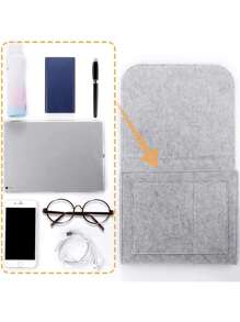 1入組床側懸掛收納包 - 淺灰色 - 查看 4