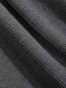 DAZY Elastic Waist Slant Pocket Pants,Teacher Pants - Grey - View 3