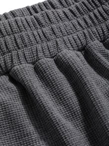 DAZY Elastic Waist Slant Pocket Pants,Teacher Pants - Grey - View 7