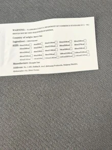 1pc Slogan Graphic Door Mat - Multicolor - View 5