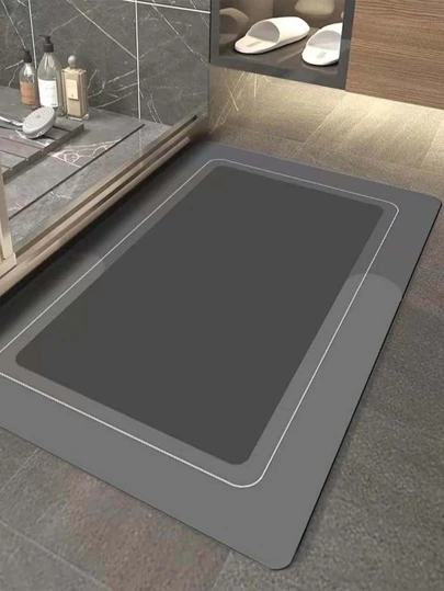 1 件防水浴室地毯家居浴室装饰地毯户外地毯门垫秋季装饰浴室配件返校入口装饰