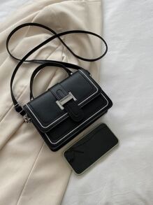 迷你針腳細節翻蓋方包