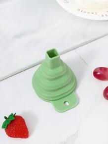 1入組可折疊漏斗 - 綠色 - 查看 3