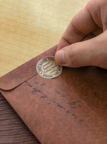 18pcs Plain Envelope - Rust Brown - View 3