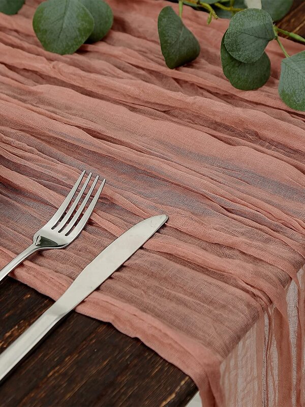 1pc Solid Table Runner SHEIN USA