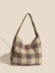 Túi vai Nơ Bướm Sọc ca rô Sẵn sàng - Nhiều màu - Xem 5