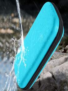 Eva 硬壳游戏配件保护套收纳袋兼容 Switch/Switch Oled - 藍色 - 查看 2