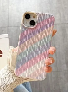 苹果条纹手机壳适用于 iPhone 11、iPhone 13、iPhone 14 Pro Max - 彩色 - 查看 4