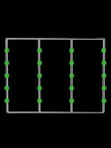 1pc Stainless Steel Drying Rack With Clothespin - Silver - View 4