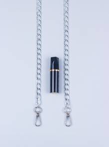 極簡風格鏈條包帶，耐用的包包配件替換裝飾，時尚耐用，適用新手及白領人士 - 銀色 - 查看 7