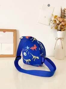 Boys Cartoon Print Sling Bag - Multicolor - View 7