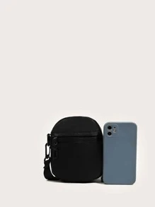 Túi Crossbody Nữ Có thể điều chỉnh được Sẵn sàng - màu đen - Xem 6