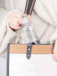 1 chiếc cốc đo thời gian trong suốt đựng nước cho hoạt động ngoài trời thể thao - Trong sáng - Xem 3