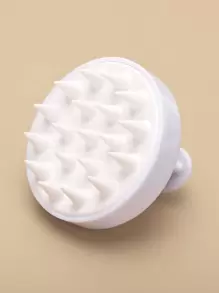 洗发按摩刷沐浴梳，1 件头皮护理发刷，带长而灵活的硅胶梳齿，去屑发刷/发梳，适合所有发质，男女皆宜