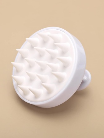 洗发按摩刷沐浴梳，1 件头皮护理发刷，带长而灵活的硅胶梳齿，去屑发刷/发梳，适合所有发质，男女皆宜