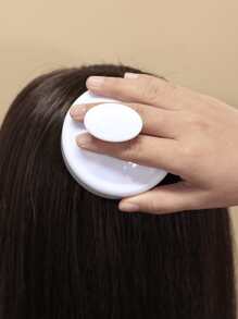 洗发按摩刷沐浴梳，1 件头皮护理发刷，带长而灵活的硅胶梳齿，去屑发刷/发梳，适合所有发质，男女皆宜