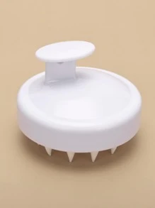 洗发按摩刷沐浴梳，1 件头皮护理发刷，带长而灵活的硅胶梳齿，去屑发刷/发梳，适合所有发质，男女皆宜